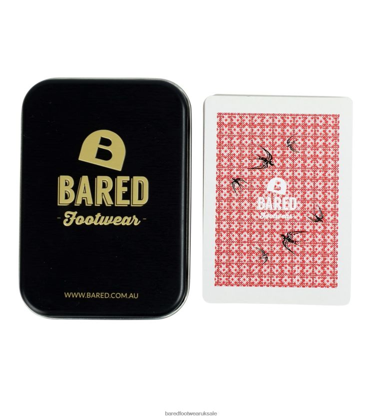 Black & White Unisex Bared Footwear N06D2V349 Bared Playing Cards