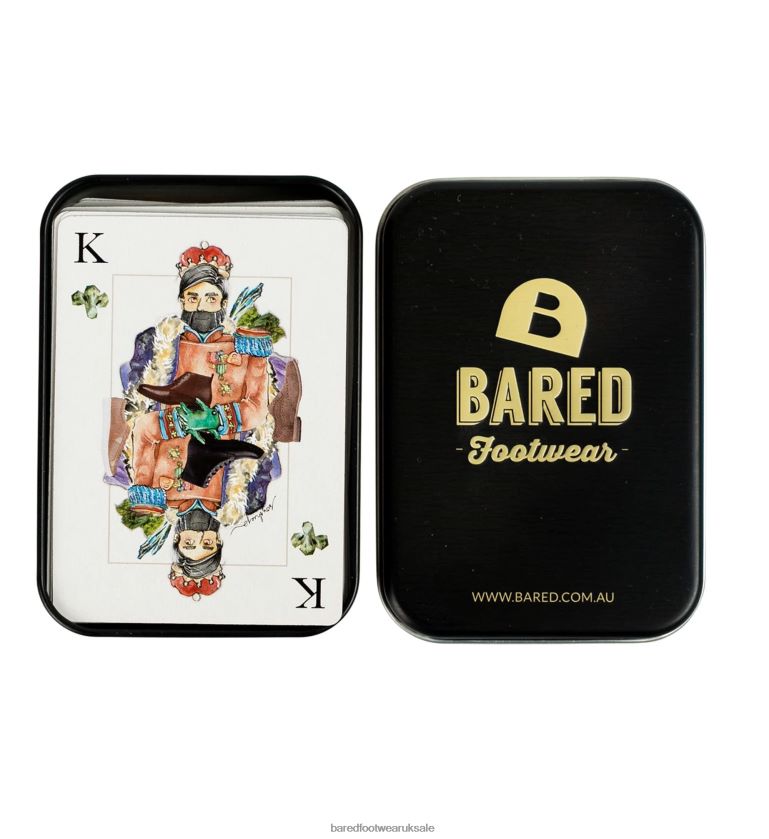 Black & White Unisex Bared Footwear N06D2V349 Bared Playing Cards