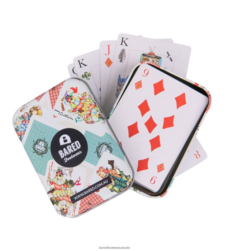 Colour Unisex Bared Footwear N06D2V348 Bared Playing Cards