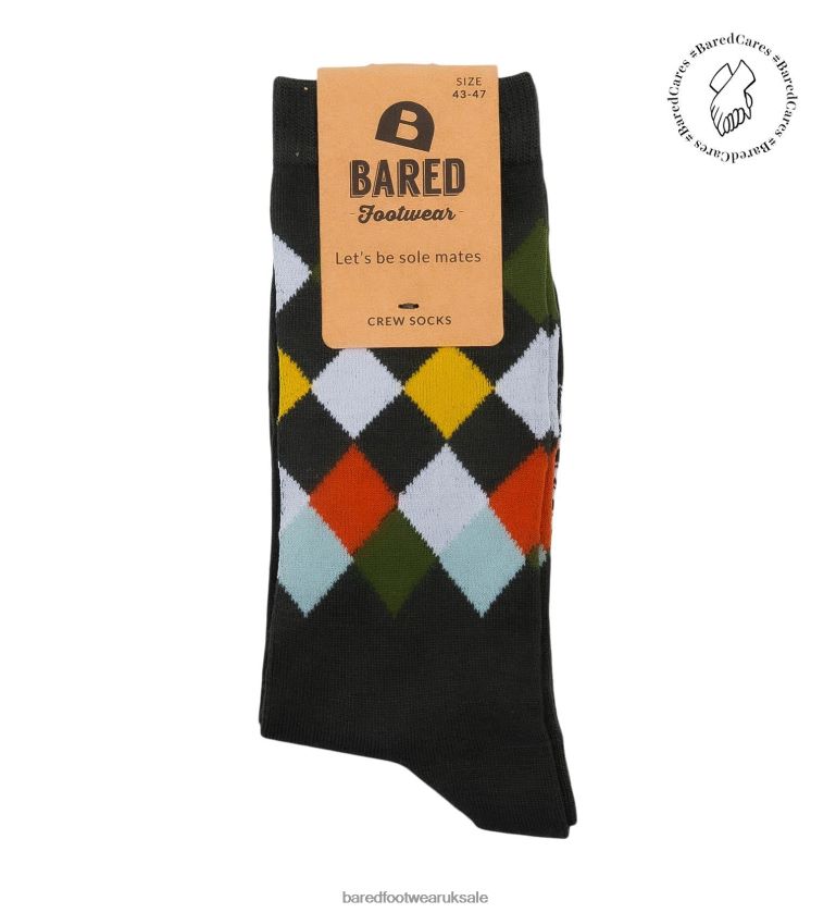 Green Bamboo Unisex Bared Footwear N06D2V345 Crew Socks