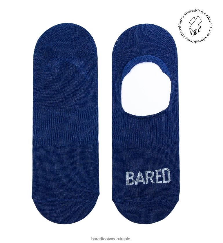 Navy & Grey Unisex Bared Footwear N06D2V341 Invisible Socks