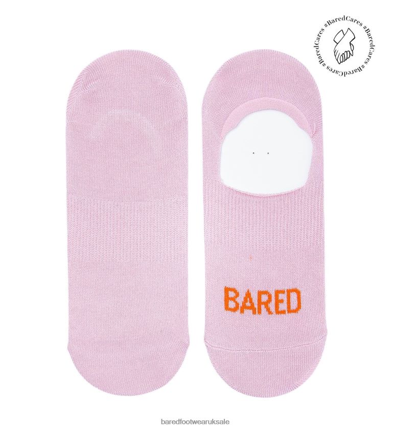 Pink & Orange Unisex Bared Footwear N06D2V337 Invisible Socks