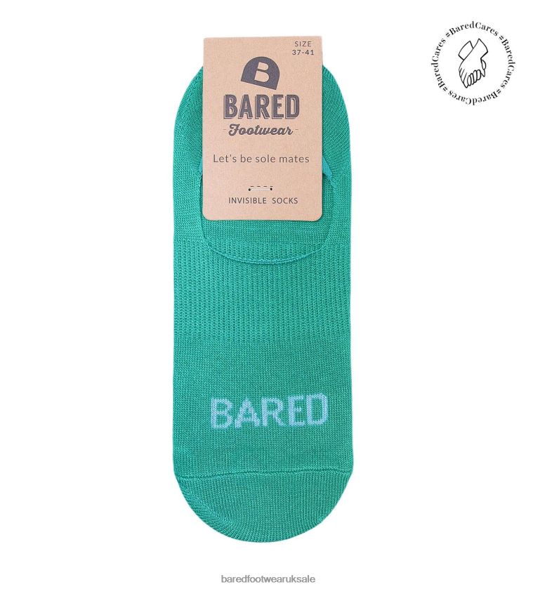 Teal & Blue Unisex Bared Footwear N06D2V339 Invisible Socks