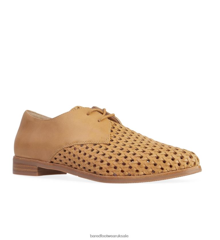 Light Tan Flat Lace Ups Men Bared Footwear N06D2V202 Cockatoo