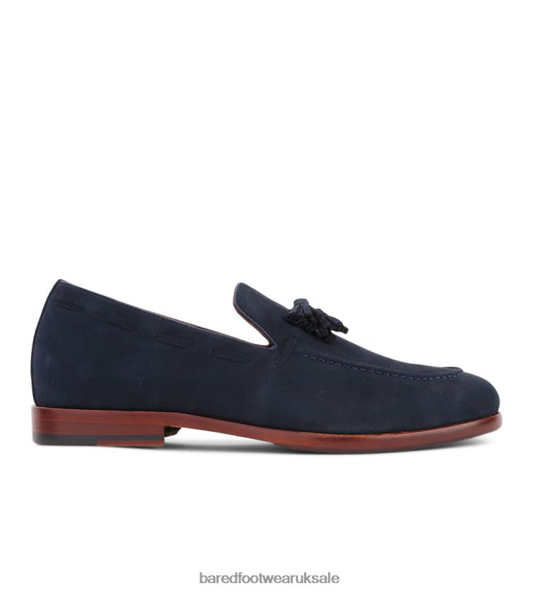 Navy Loafers Men Bared Footwear N06D2V69 Scandium