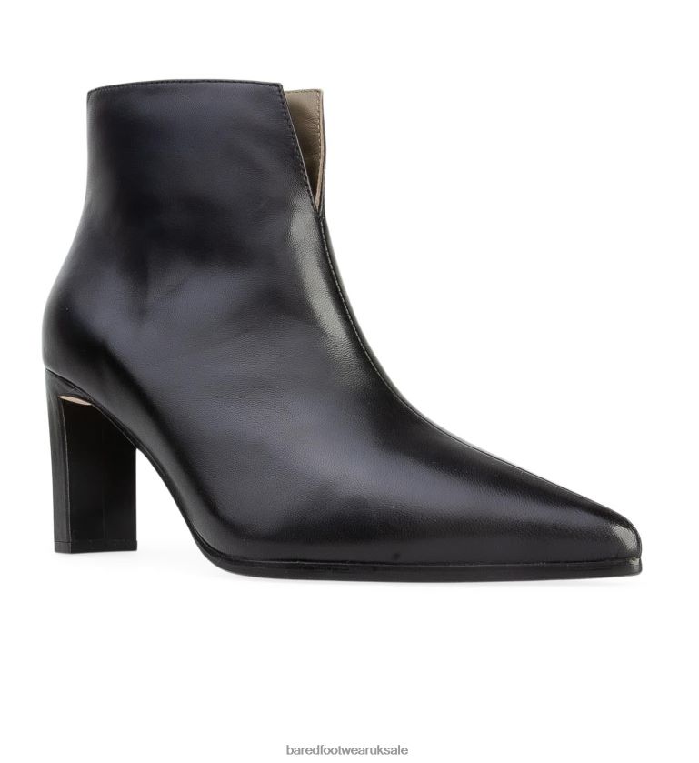 Black Leather Heeled Boots Women Bared Footwear N06D2V206 Triller