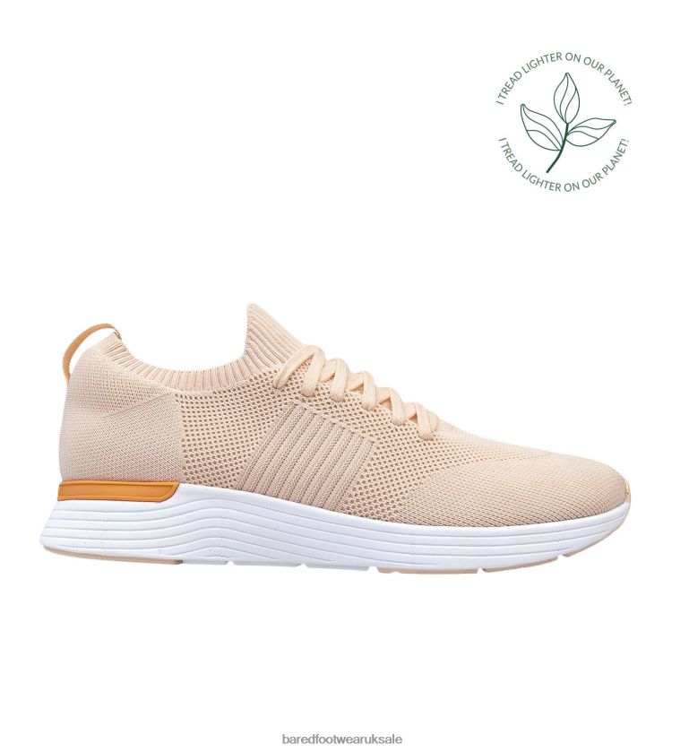 Blush Knit Sneakers Women Bared Footwear N06D2V197 Jinzo