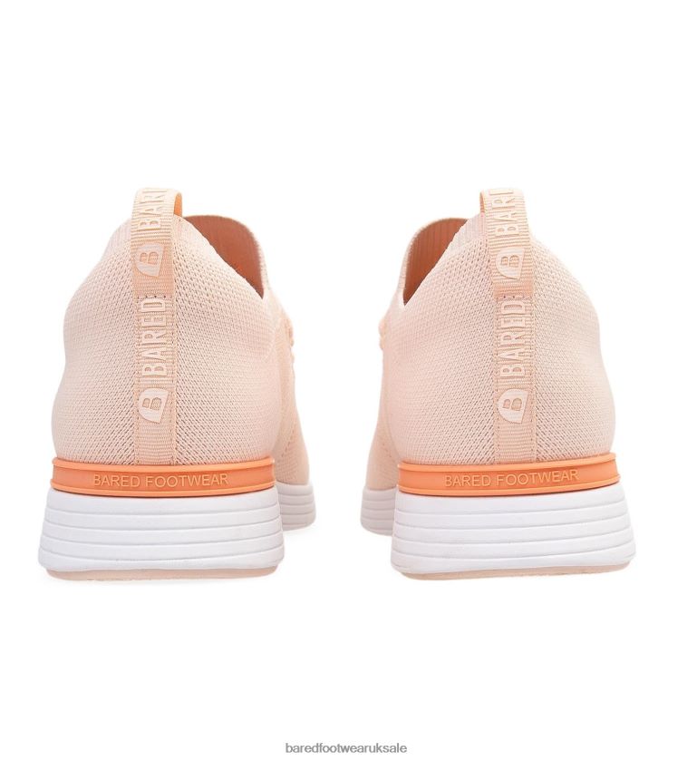 Blush Knit Sneakers Women Bared Footwear N06D2V197 Jinzo